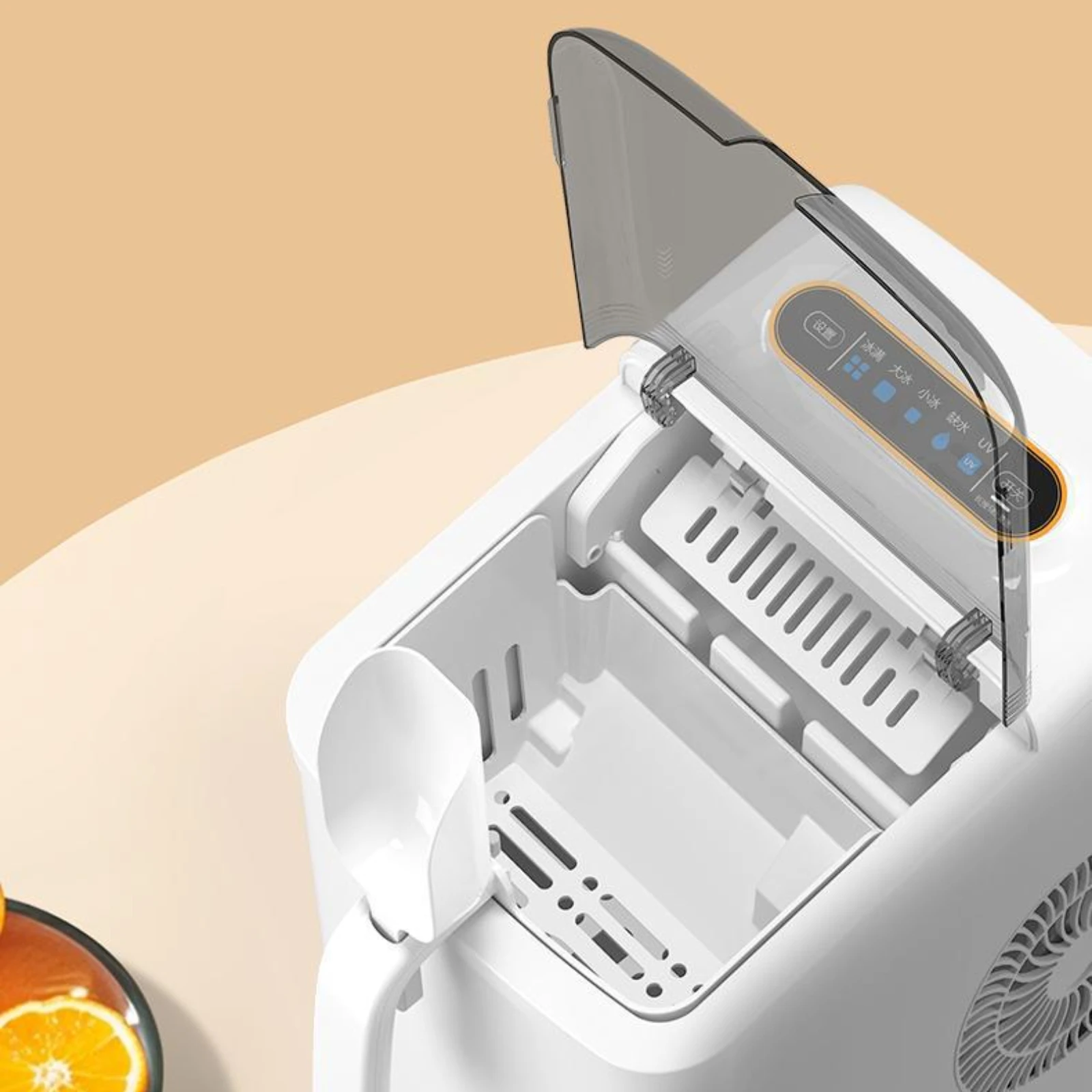 Compact Ice Maker Automatic Wh - Kitchen Appliances White 评论和价格