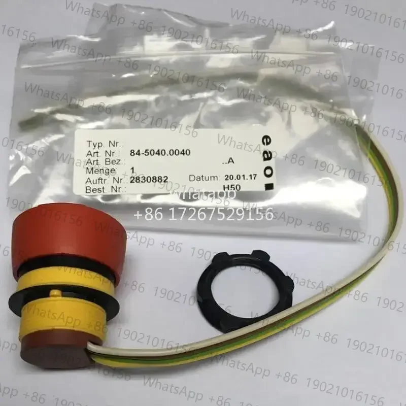 

Emergency Stop Button Red Switch Button 84-5040.0040