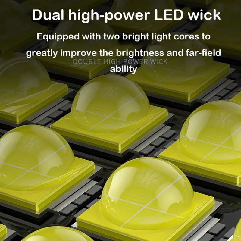 Rechargeable Outdoor Flashlight High Lumen LED Flash Light Multi Light Modes Camping Accessories Power Bank For Hiking Climbing