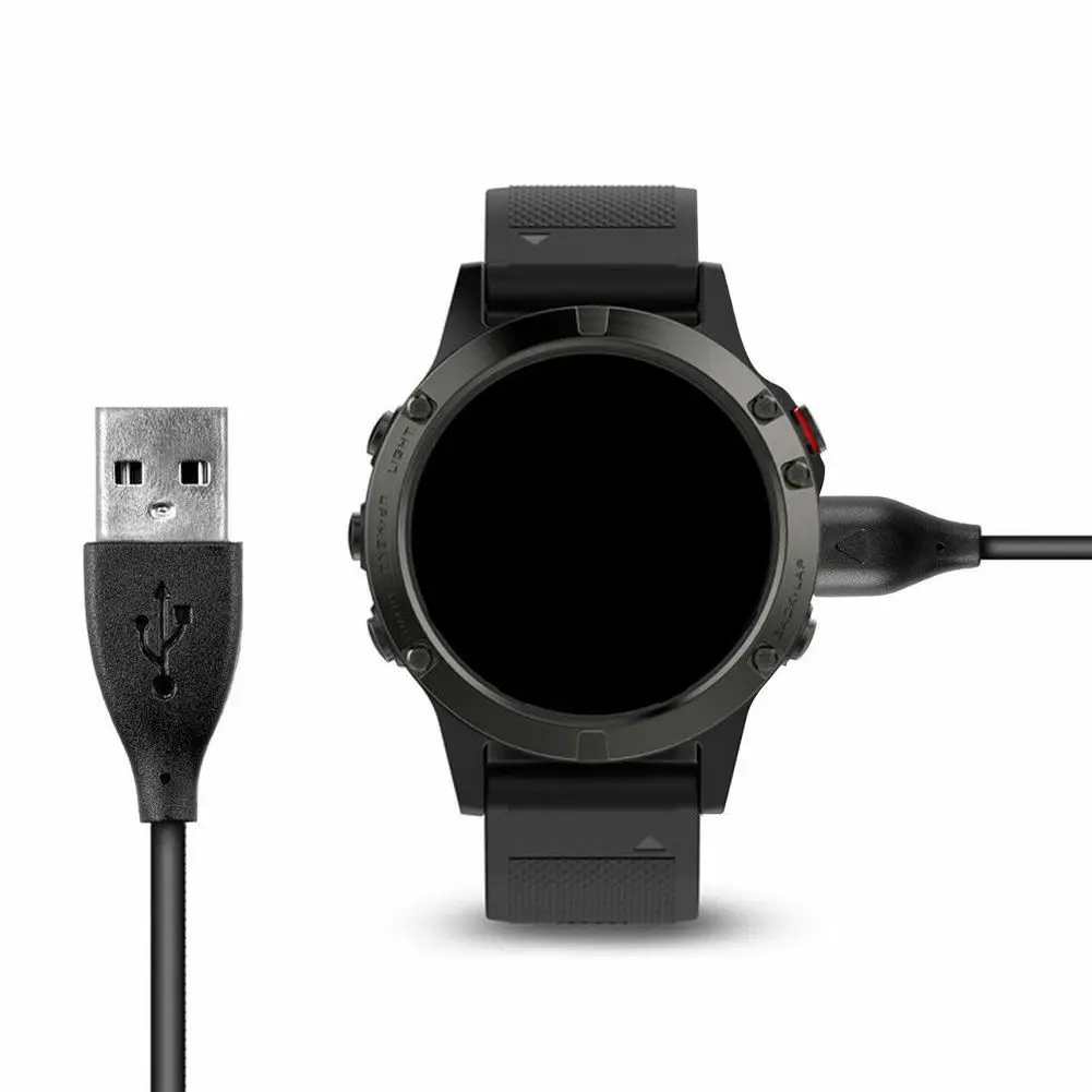 USB Replacement Charger for Garmin Vivosmart 5, Garmin Vivomove 3/3S Style Sport USB-C Smartwatch Charger Charging Cable