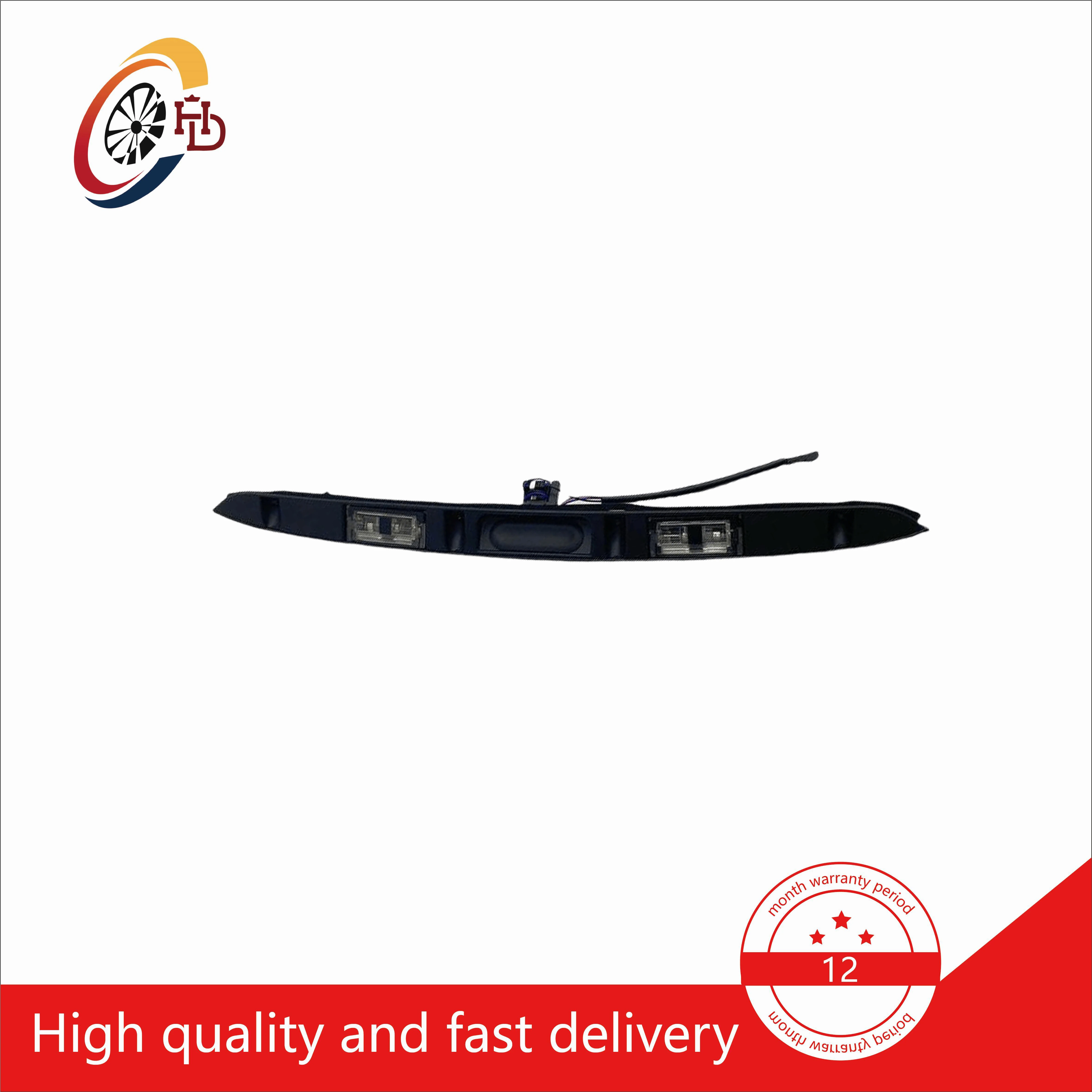 Trunk lid handle with key button 51137170966 51137171699 For BMW 3 Series E46 (04/1997 - 02/2005) Trunk trim strip with switch