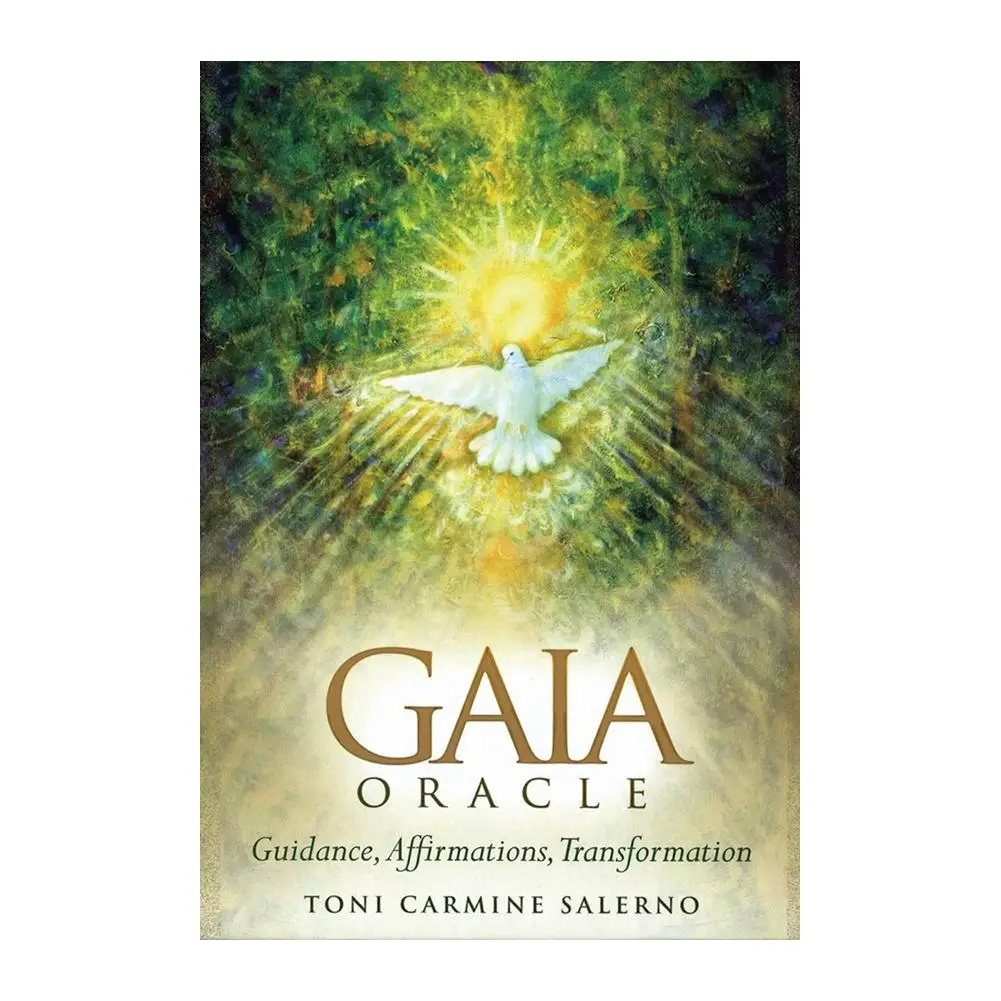 

High quality English Version The Gaia Oracle Cards Tarot Board Games Playing PDF Guidebook