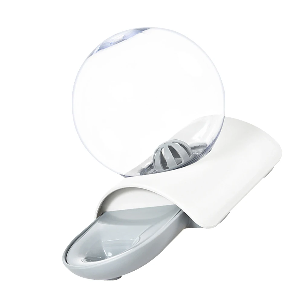 

1pc Pet Automatic Waterer Large Capacity Bubble Transparent Dog Cat Water Bowl No Overflow Easy Clean Durable Lightweight For