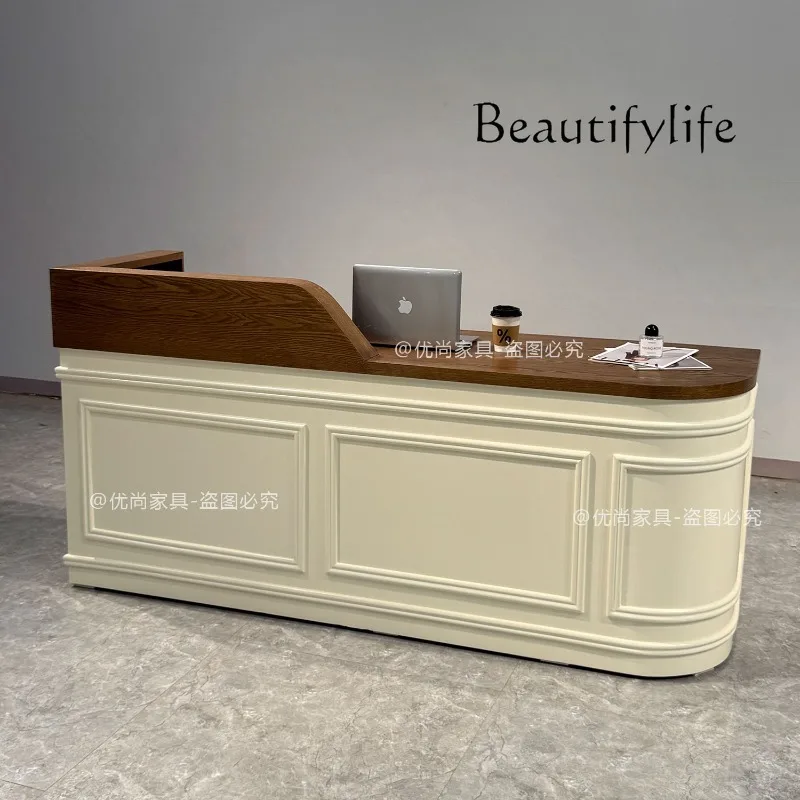 

X Design Company Reception Desks Modern Shop Beauty Hotel Luxury Bar Reception Desks Display Comptoire Accueil Trendy Furniture