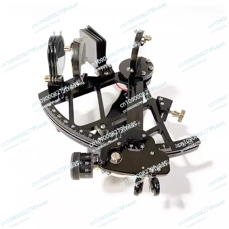 IMPA370331 marine sextant, navigation instrument, directional light, copper professional measuring instrument