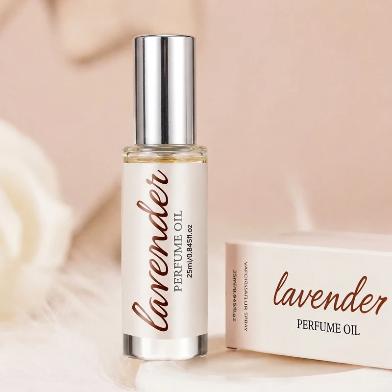 Vanilla Fragrance Perfume Essential Oil Spray, 25ml, Light Fragrance Body Perfume, Long-Lasting Scent, Gentle and Non-Irritating, Suitable for Sensitive Skin, Romantic Charm to Attract the Opposite Sex, Suitable for Day and Night Use, Ideal for Holiday Gifts, Perfect for Parties, Special Occasions, Dates, Gatherings, and Travel Trips, the Dopamine of Walking, Women's Fragrance, Enhances Charm and Self-Confidence. view 4