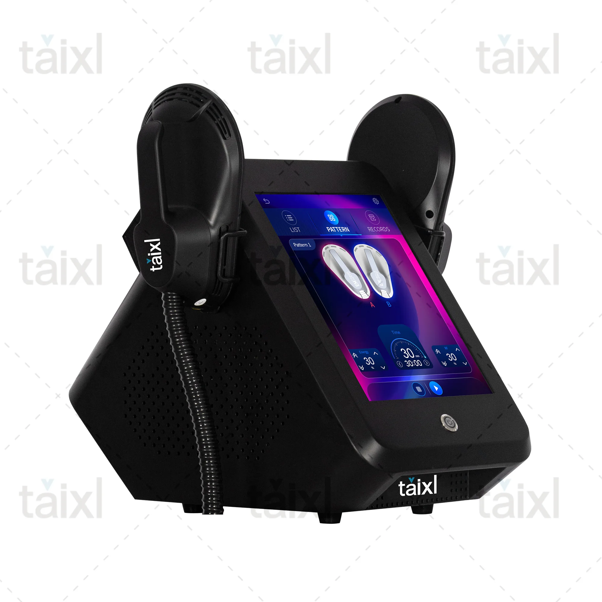 Professionale Taixl Macchina per scolpire il corpo 6500W Stimolatore muscolare 200Hz EMS RF Taixl portatile Dispositivo dimagrante Rimozione del grasso