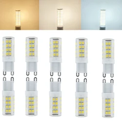 10 Pz Mini G9 Lampadine A LED In Ceramica Lampada Della Luce 7 W 9 W 18 W 20 W 24 W 2835 SMD Sostituire 100 W Alogena 220 V Lampade Casa Lampadario Decorazione