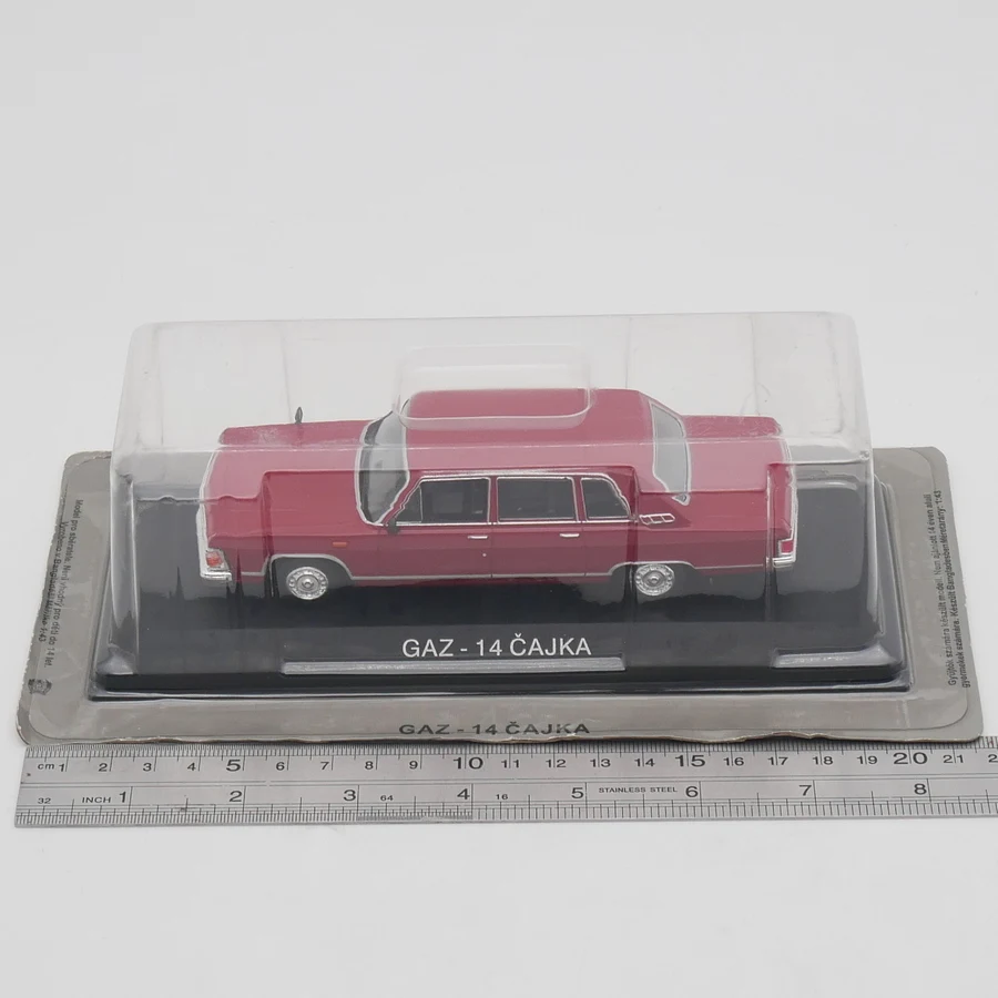 

Diecast Ixo 1:43 Scale Gaz 14 Gazi Haiou Soviet Luxury Car Model Alloy Collectible Toy Gift Souvenir Display Ornament