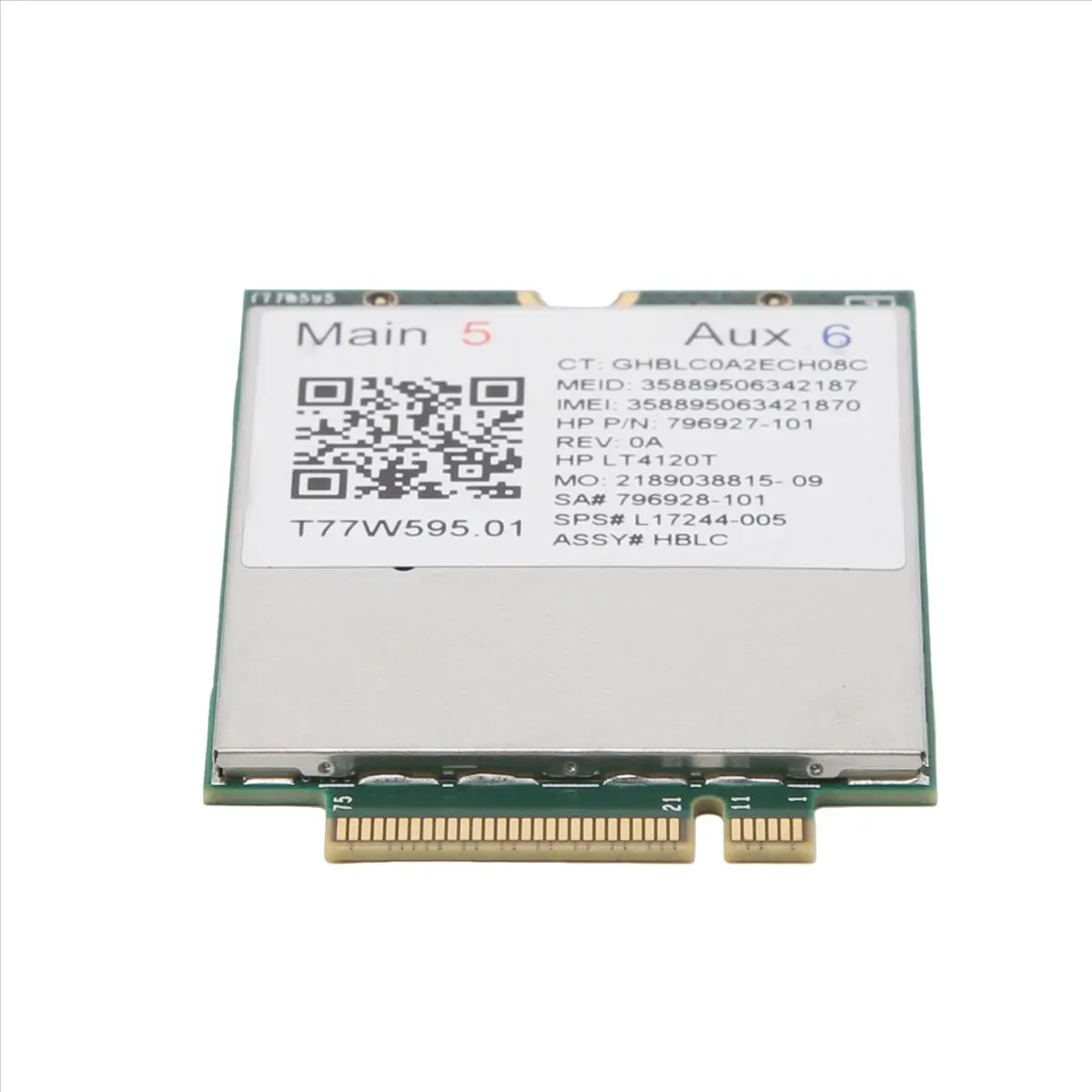 A10I Lt4120 X5 LTE T77W595 796928-001 4G WWAN M.2 150Mbps LTE Modem for Elite X2 840 850 G3 640 650 645