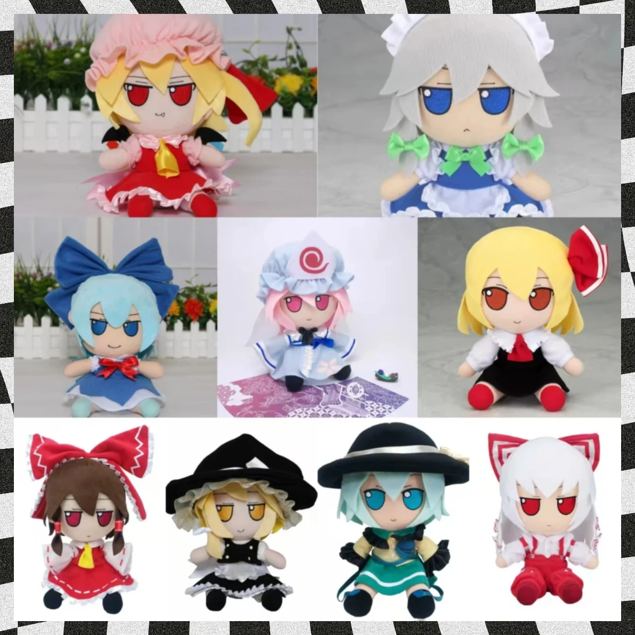 

20cm TouHou Project Rumia Plush Toys Cute Soft Stuffed Anime Plush Dress-up Fumo Dolls For Kid Cotton Dolll Christmas Gift Xmas