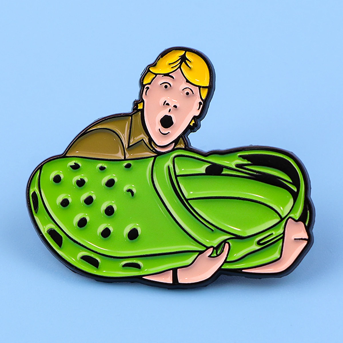 Funny Shoes Pin Cartoon Characters Badge Brooches for Clothing Enamel Pins Women's Badges Jewelry Accessories Gifts for Friends