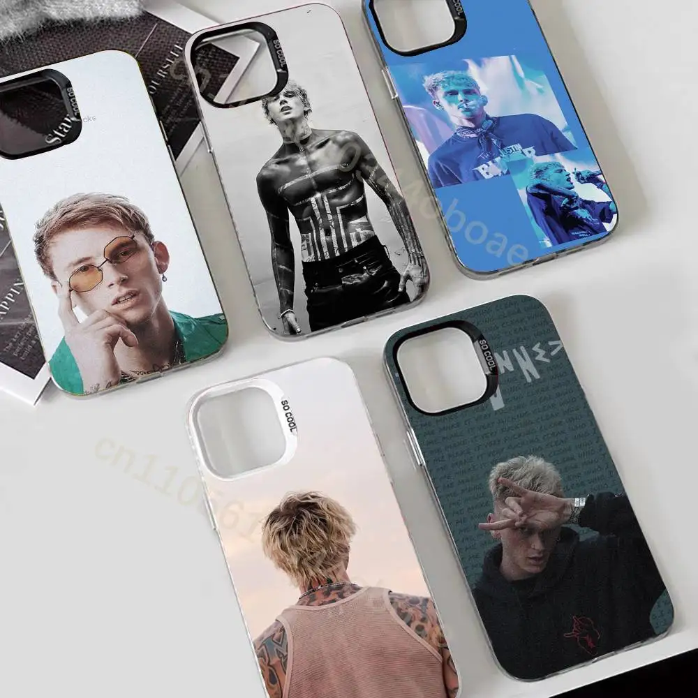 

M-Machine Gun Kelly Phone Case For iPhone 17,16,15,14,13,12,11,Pro,Max,Plus Shockproof Cover