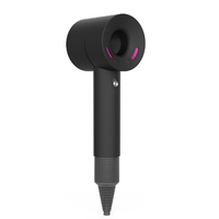 A14G-Hair Dryer Case Cover for Soft Silicone Gel Portable Dust Proof Protective Skin Cover for Hair Dryer-Black