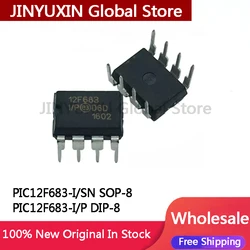 5 uds PIC12F683 PIC12F683-I SN SOP-8 PIC12F683-I P DIP-8 IC Chip al por mayor
