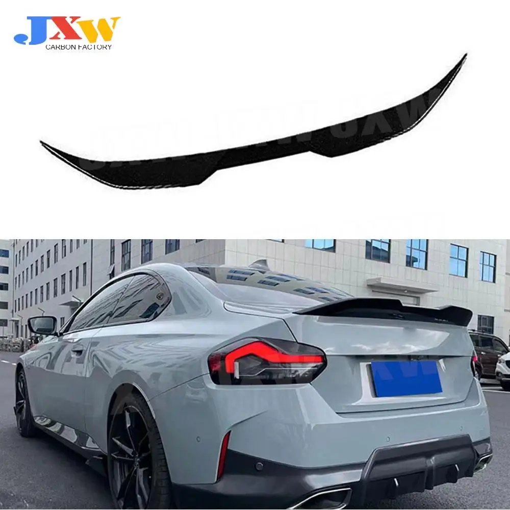 

ABS Gloss Black Duckbill Rear Trunk Spoiler for BMW 2 Series G42 M235i M240i Coupe 2021+ Rear Boot Wing Carbon Look