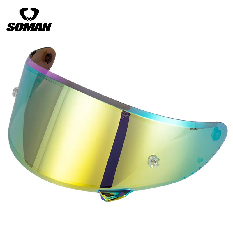 Helmet Visor for SOMAN961 X7 X8 Motorcycle Detachable Helmet Glasses Motorbike Helmet Lens