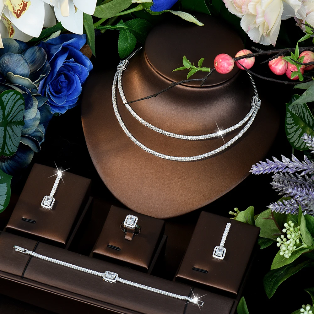 hibride-pop-shiny-luxury-new-double-necklace-earrings-bracelet-women's-jewelry-set-wedding-everyday-travel-bridal-gift-s-1170