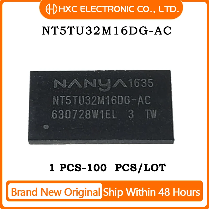 Free Shipping 1PCS/10PCS/50PCS/100PCS NT5TU32M16DG-AC Brand New Original IC Chip