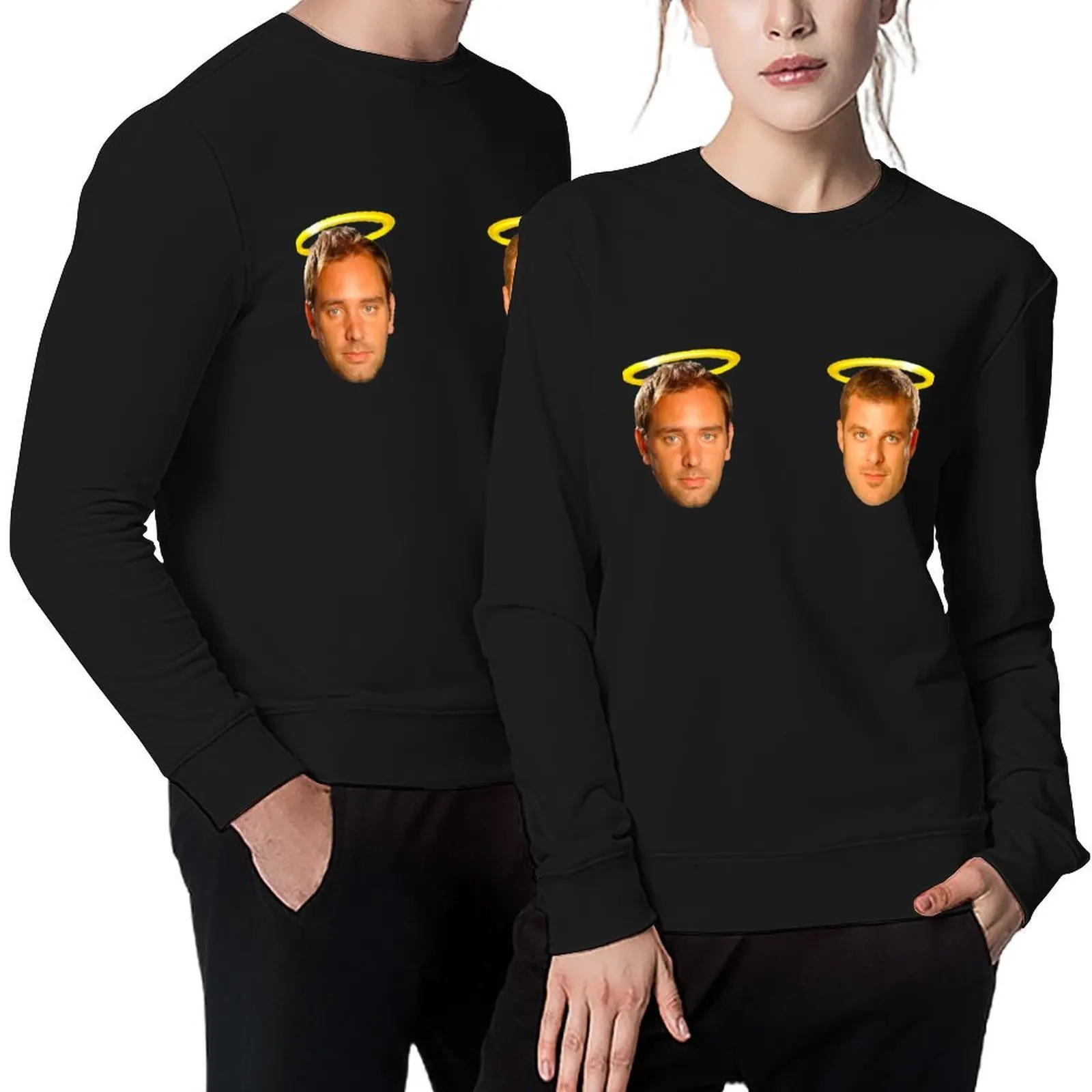 

Trey and Matt Pullover mens clothing korean autumn clothes autumn clothes blouse winter man sweatshirt