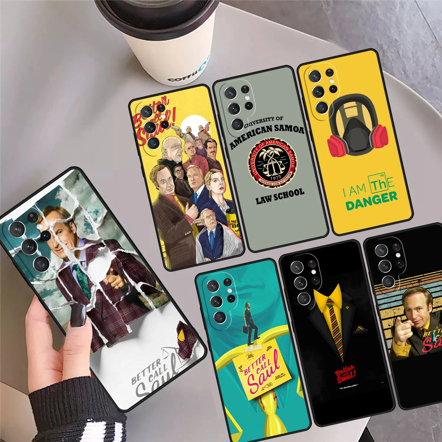 

Better Call Saul TV series Phone Case Cover For Samsung Galaxy S24 S25 Ultra S23 S22 Plus S21 FE S20 Note 10 20 Pro