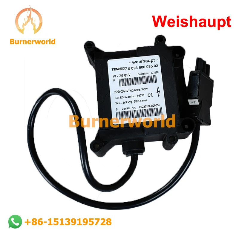 Original Weishaupt Ignition Transformer W-ZG01V W-ZG02 Flyback TransformerIgnitor for Weishupt burner