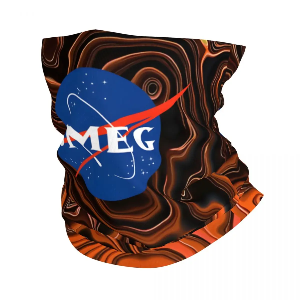 Red Dwarf Smeg Head Bandana Neck Cover stampato Motor Motocross Red Dwarf Face sciarpa escursionismo Unisex adulto inverno