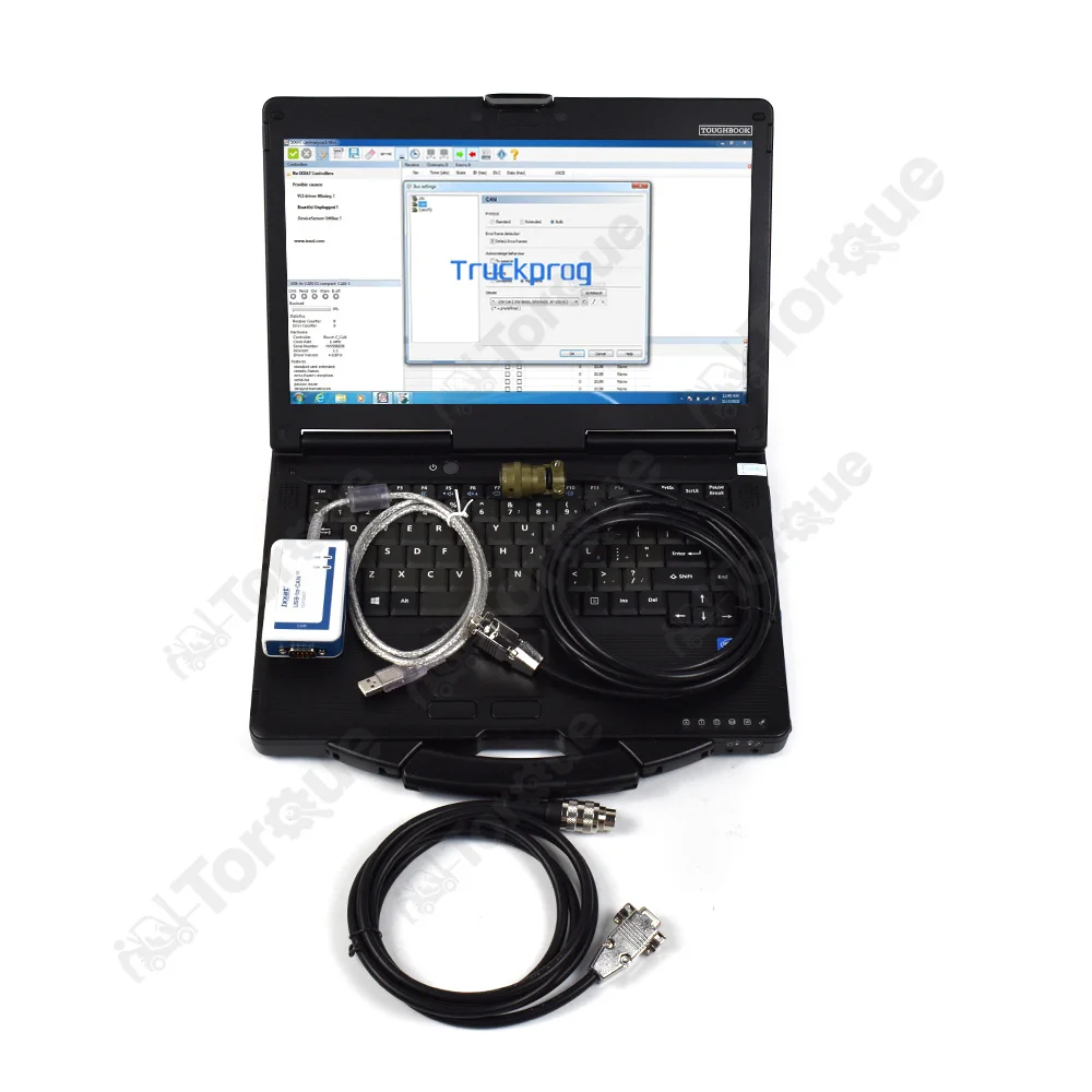 

CF53 Laptop Ixxat USB-to-CAN Compact ADEC Cable for MTU diagnosis tool for Diasys software Diesel Engine for MTU Diagnostic Kit