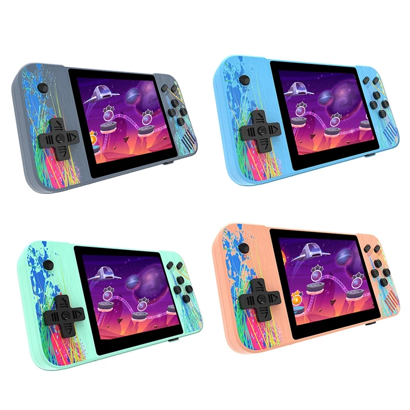 

Gaming 3.5 Inch Handheld Portable Game Console Pre Installed Games Support TV Out Video Game Machine