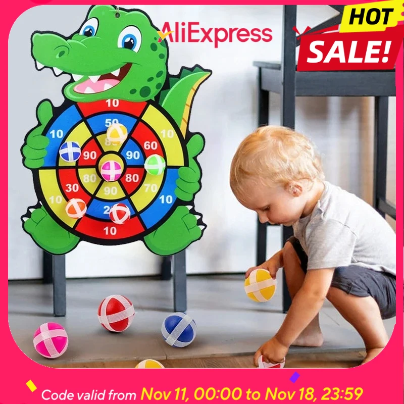 משחקי חינוך לוח דרט צעצוע תינוק כדוסורי לילדים בגילאי 3 עד 7 שנים