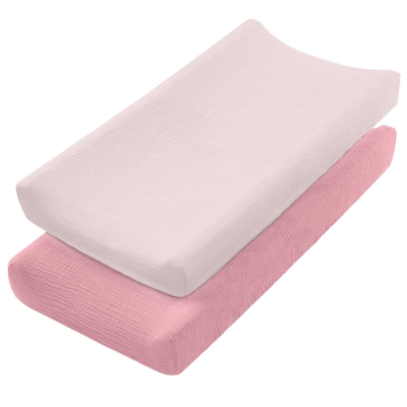 G2TD Set 2pcs Cotton Bassinet Sheet