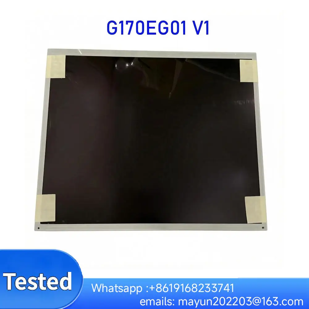 New AUO G170EG01 V1 V.1 17 inch industrial display led backlight LVDS interface high resolution