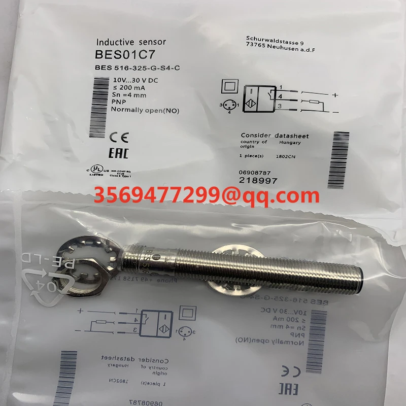 

Proximity switch BES 516-325-G-E5-C-S49 BES 516-370-G-E5-C-S4 Brand-new sensor spot
