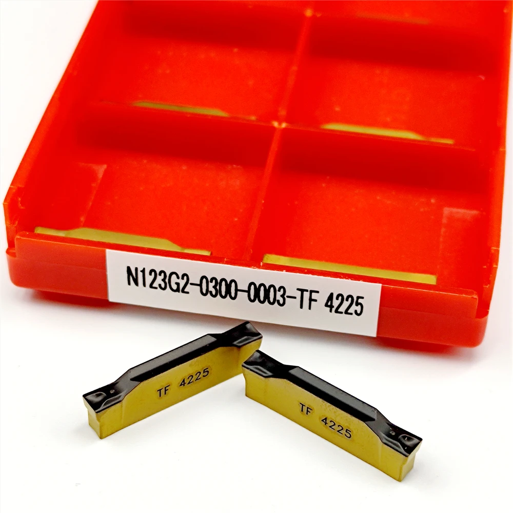 N123G2 0200 0300 0400 2mm 3mm 4mm CR1125 TF4225 grooving carbide inserts lathe cutter Parting and grooving tool N123 G2