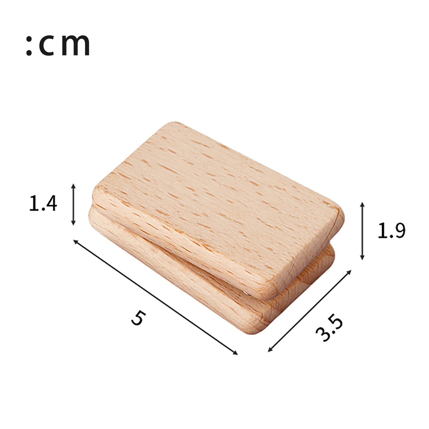 Magnetic Slider Wooden Fidget Push Card Mini Sensory Toys Fingertip Gyro Sound Wave Decompression EDC Adult Toys Office Desk Toy