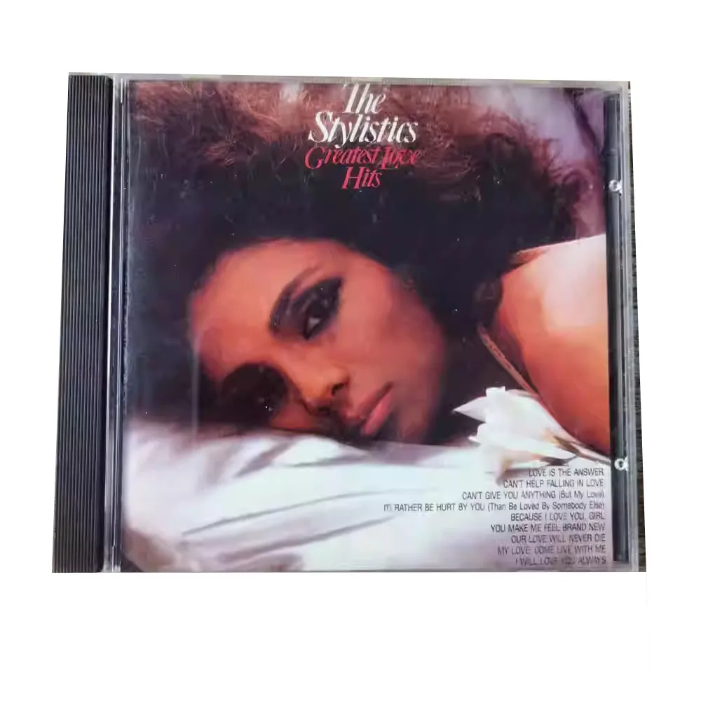 CD The Stylistics Los más grandes éxitos del amor lanzados por Amherst Records en 1995 (Catalog No. AMH 9746)