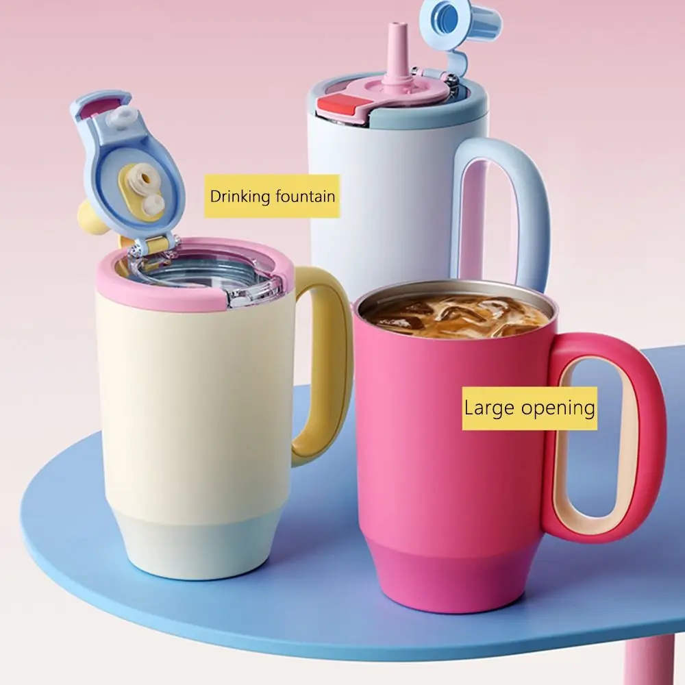 

Дорожный чайник, соломенная изолированная чашка, большая емкость, 680 мл, дорожный чайник, портативная термоудерживающая кофейная чашка из нержавеющей стали, для домашнего использования