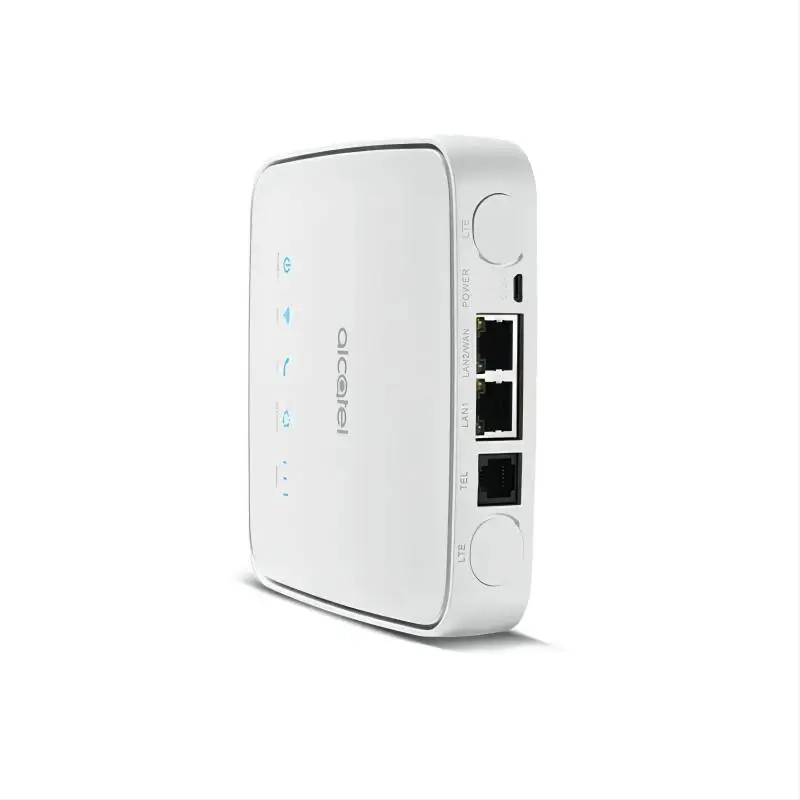 Imagem -02 - Alcatel-desbloqueado Router de Bolso Repetidor Wifi Amplificador de Sinal 4g Lte 150mbps Portas Ethernet Rj45 Slot para Cartão Sim H41nh