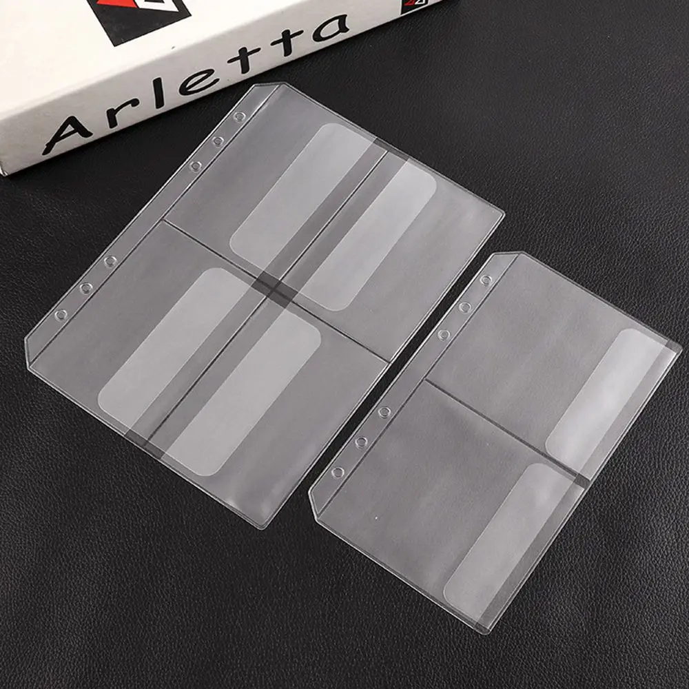 การ์ดกระเป๋า Binder FILLER A5 A6 ขนาด FLAP Binder ซิปโฟลเดอร์โน้ตบุ๊ค Binder หลวมกระเป๋า Binder กระเป๋า