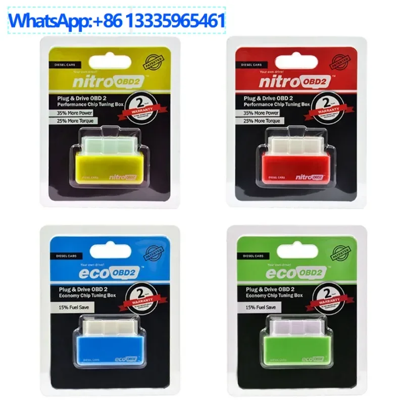 

20PCS Double Plate Nitro OBD ECO OBD2 ECOOBD Power Upgrade Fuel Economist, Fuel Economist
