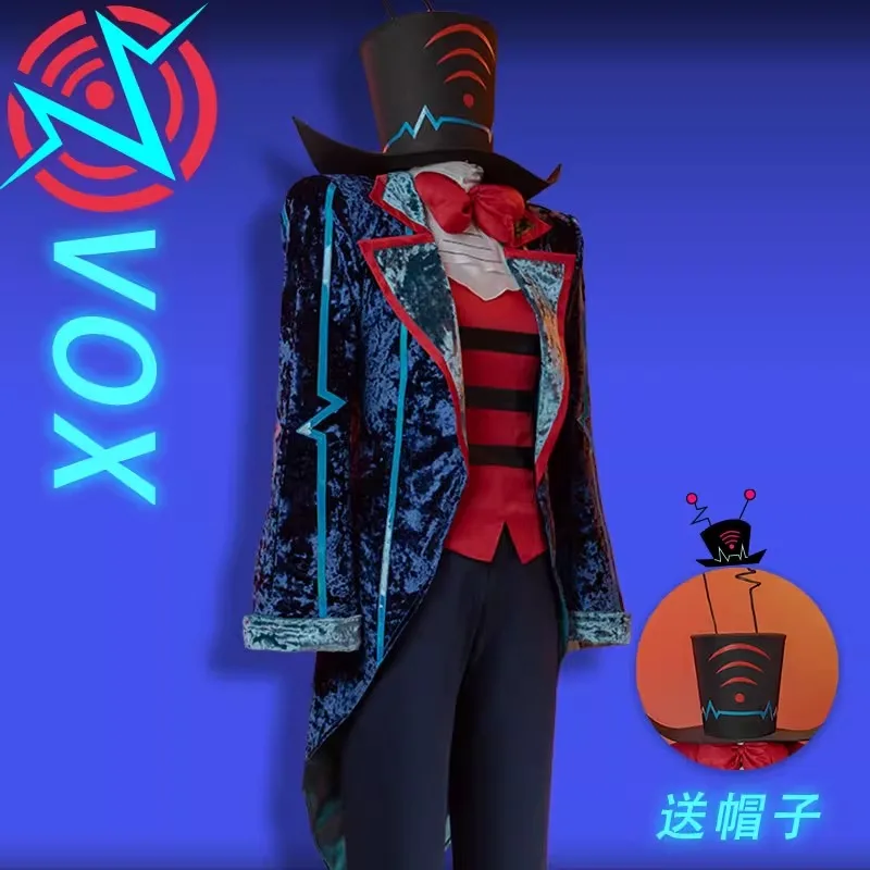 Vox disfraz de Cosplay para adultos, ropa de juego de rol, uniformes de Carnaval de Halloween, traje de Cosplay de Anime, hecho a medida