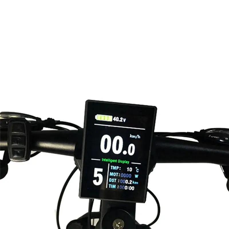 

Дисплей для электровелосипеда AD45 KT LCD8S цветной, USB, аксессуары для переоборудования электровелосипедов, универсальный разъем