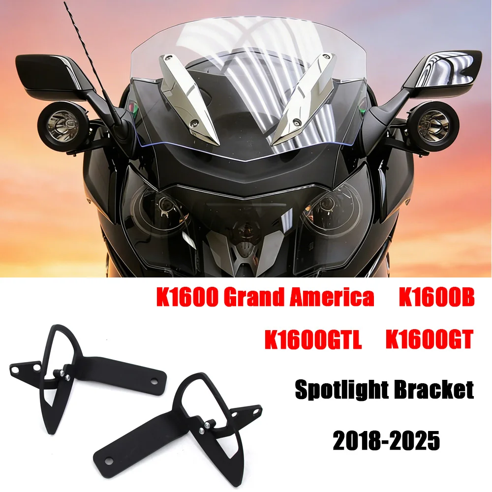 

FOR K1600GT/GTL Motorcycle Parts Spotlight Bracket Spotlight bracket 2018-2025 For K1600B K1600 Grand America Spotlight Mt.