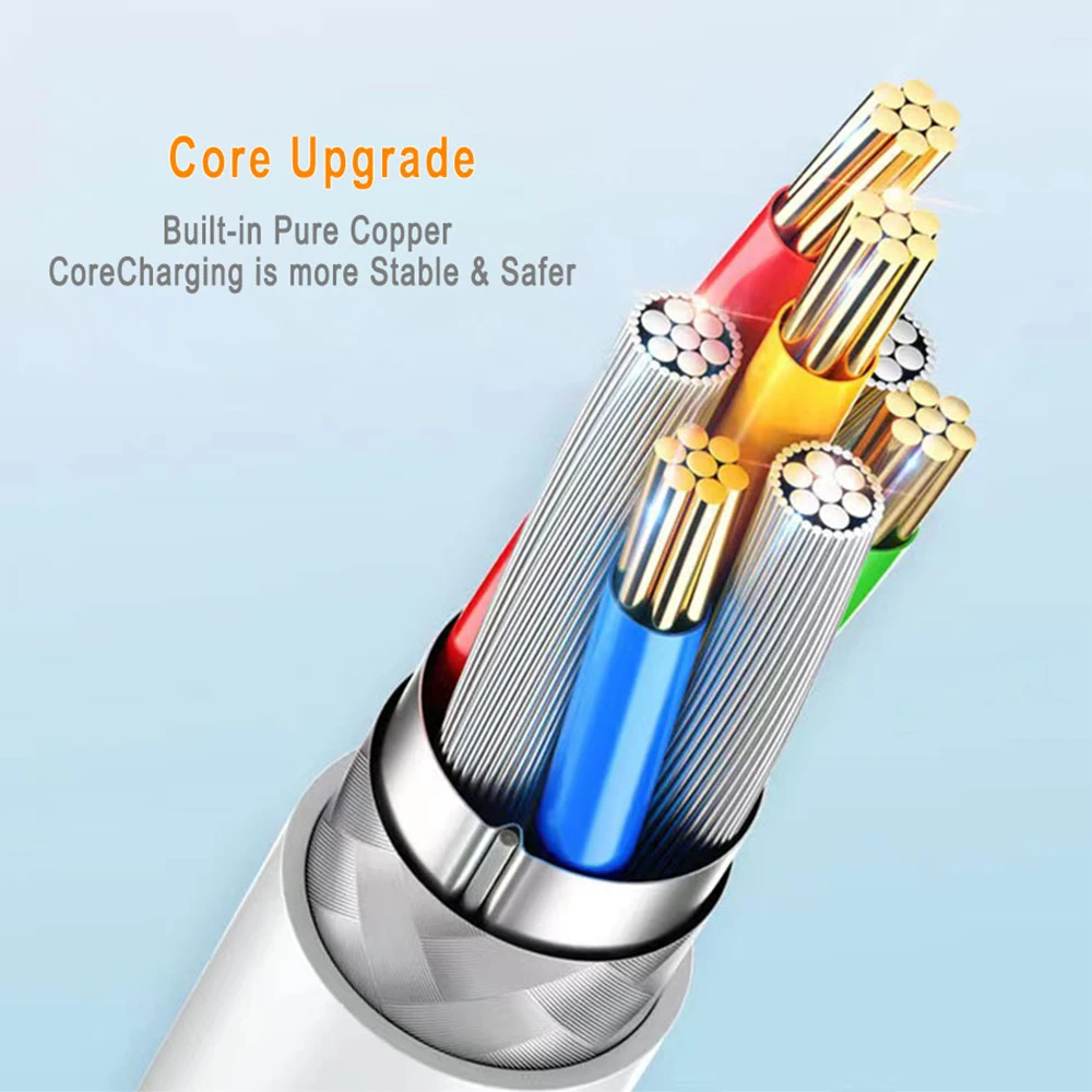 5m/10m extra long USB Type C charging cable suitable for Samsung Huawei Android mobile phones and used for surveillance cameras