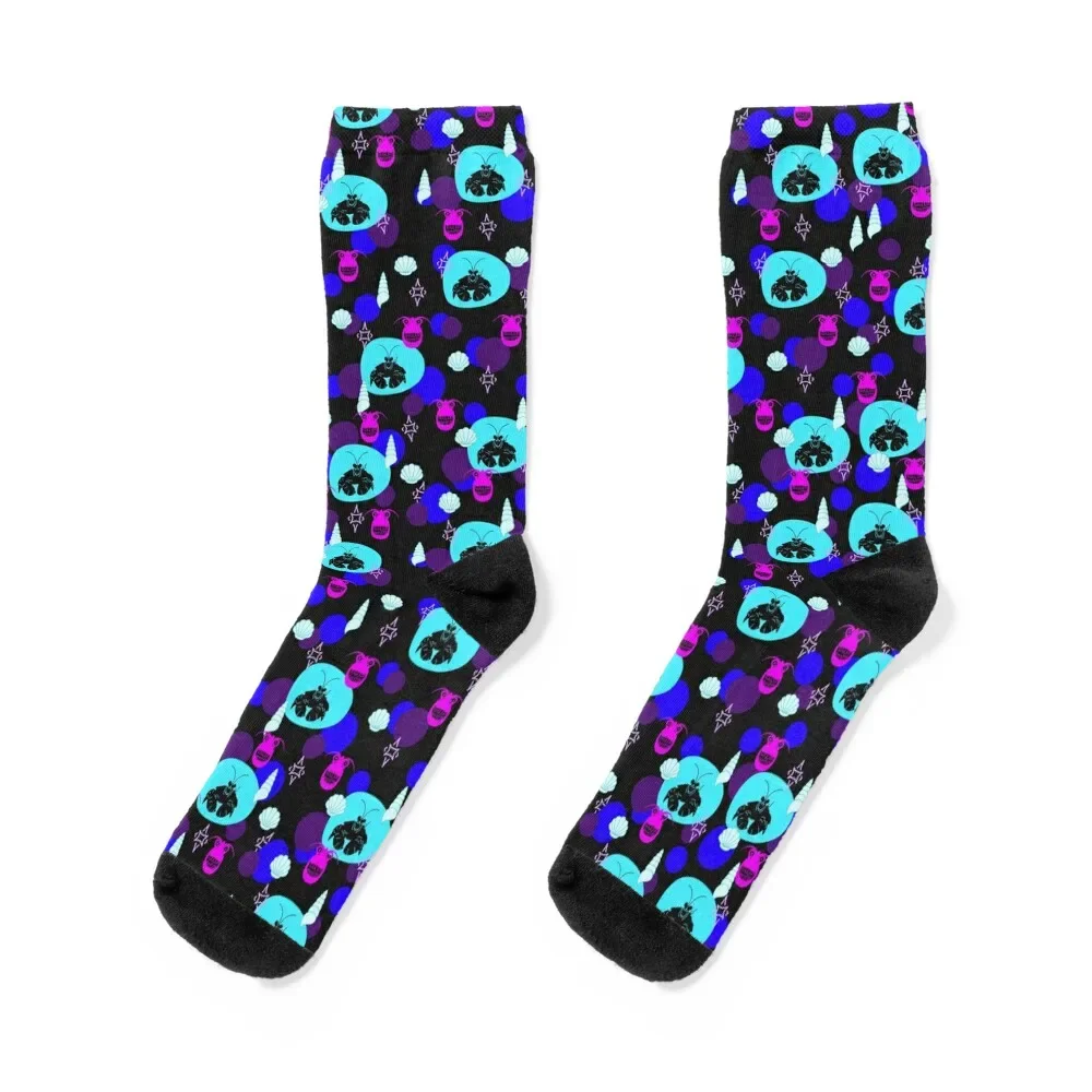 Shiny! Glow Socks new in's funny gifts designer brand Designer Man Socks Women's