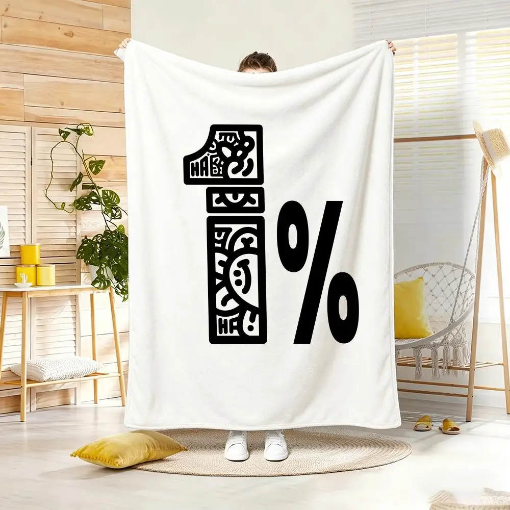 Art D-Doodle Graffiti Number Throw Soft Warm Throw Blanket for Bedroom Living Room Bed Travel Camping Picnic Gift