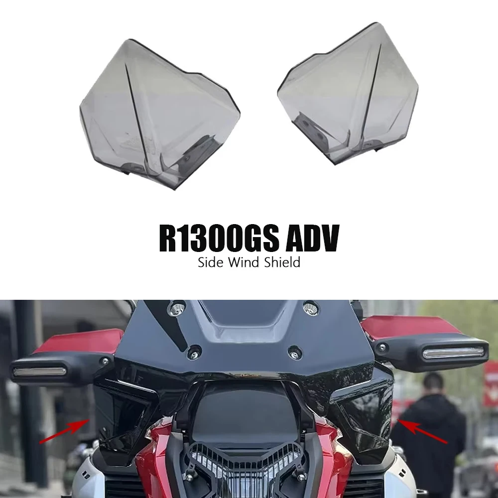 

Двусторонний бак, боковой дефлектор ветра, спойлер для BMW R1300GS Adventure ADV 2024 2025, аксессуары для лобового стекла мотоцикла