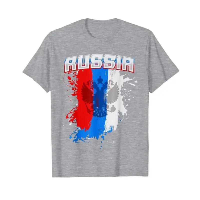 T-shirt de l'équipe New Limited Strength And Unity Russia Äôs Flag Eagle