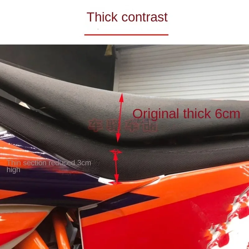 Motorradzubehör Unterer Sitz reduzieren 30 mm als Original-Sitzkissen für KTM EXC EXCF SX SXF XC XCF XCW XCFW 2020-2022 Fahrrad