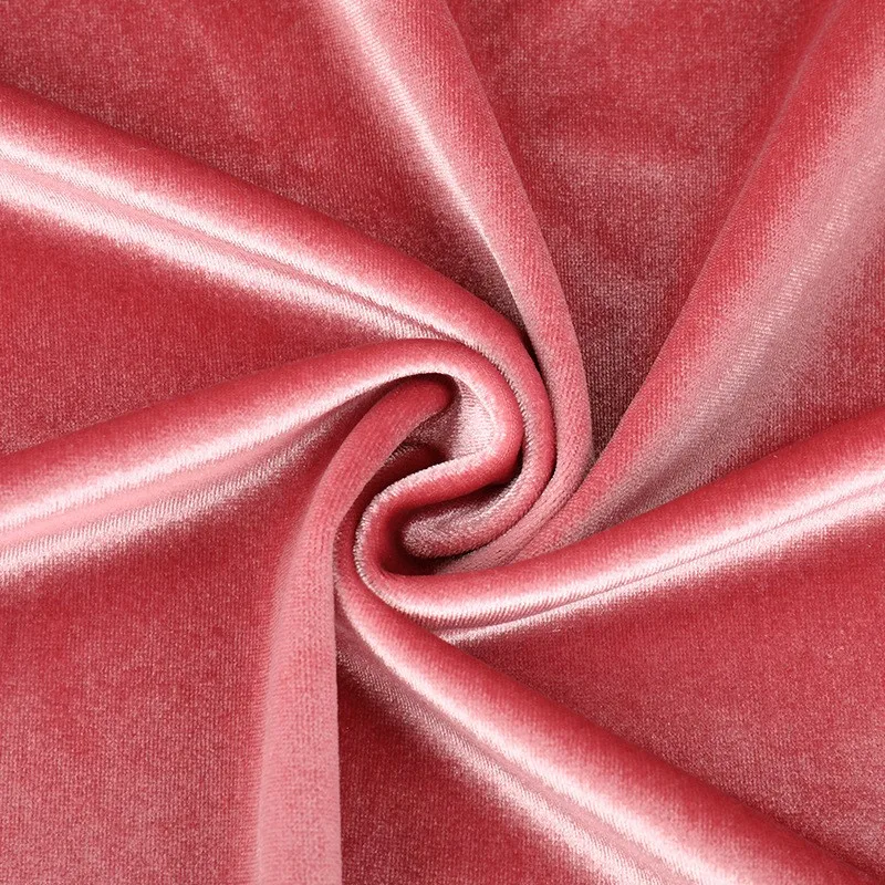 

320G acetic acid-like velvet fabric cheongsam and dress